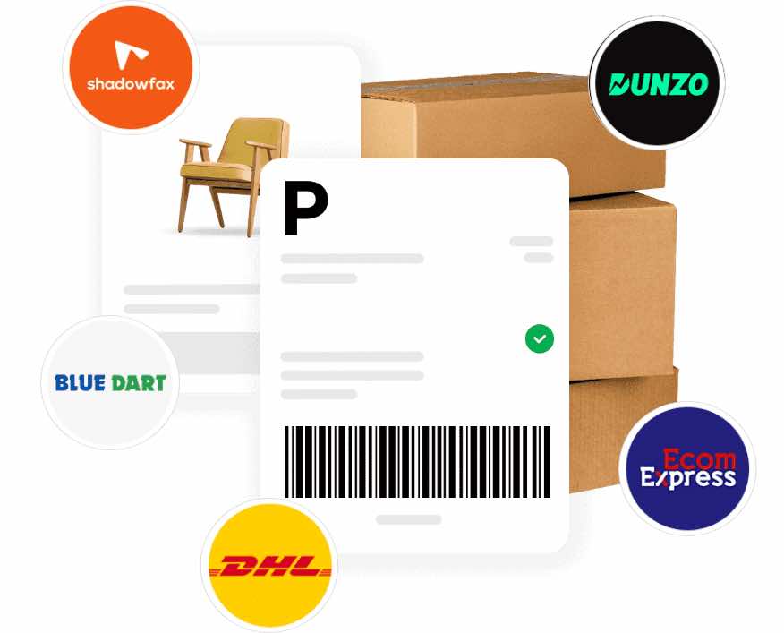 Ship your orders via multiple logistics partners